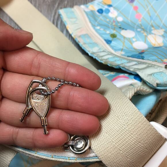 NWT Lesportsac Small Weekender Fizz blue - Picture 3 of 7